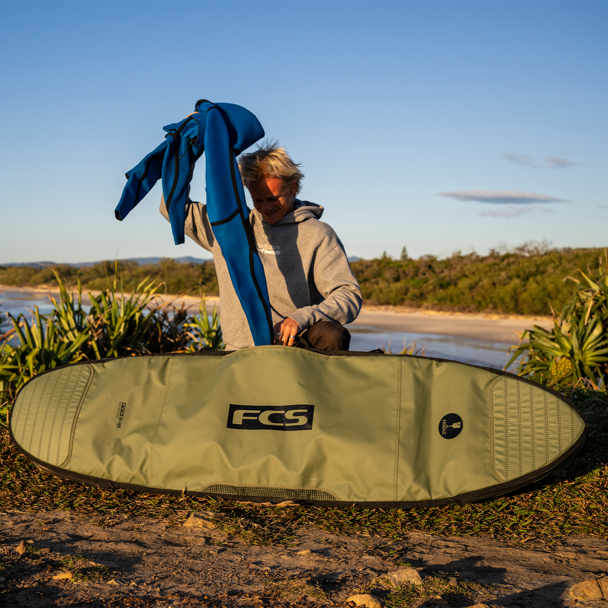 FCS Day-X Longboard Cover