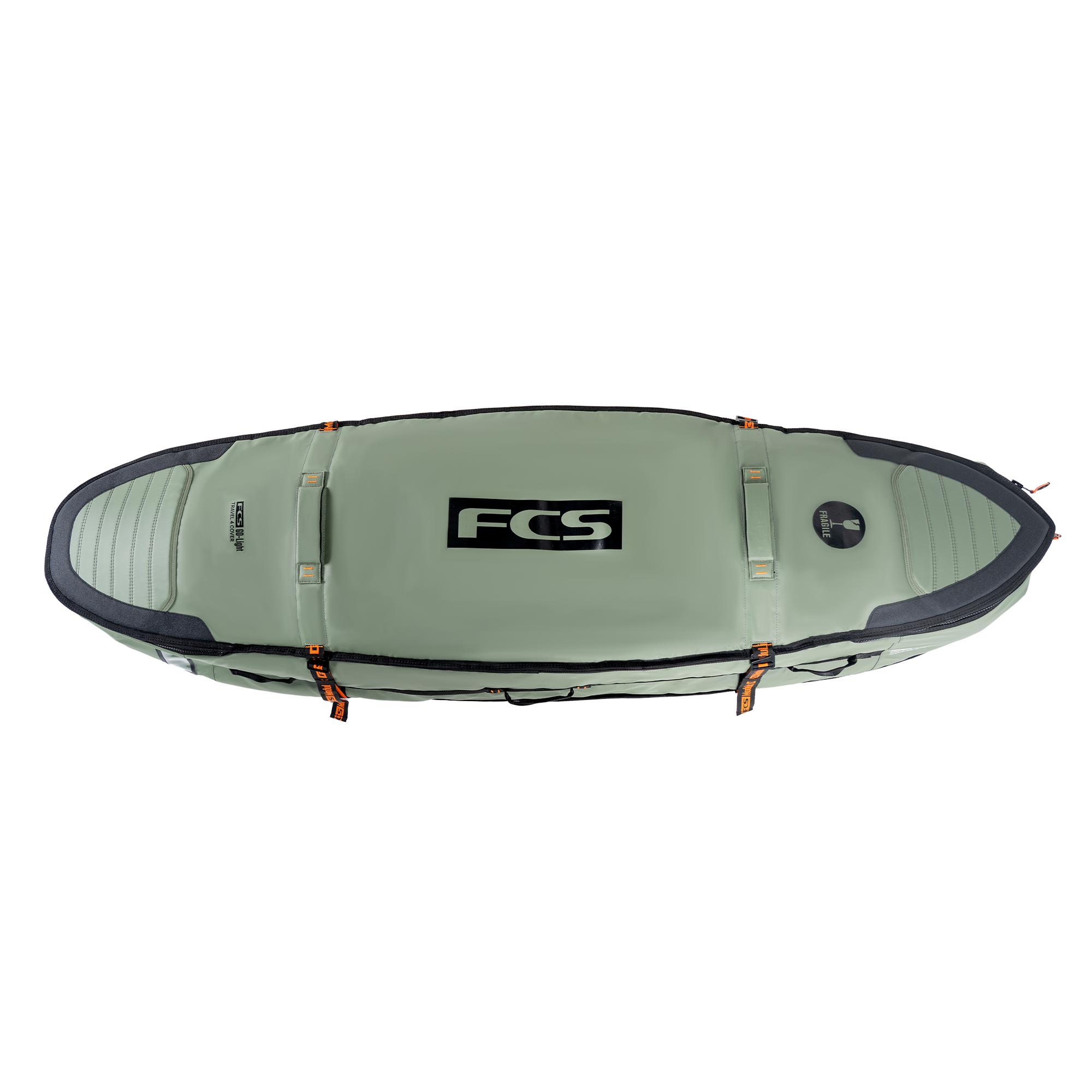 FCS Travel 4 Shortboard/Fish Wheelie Cover