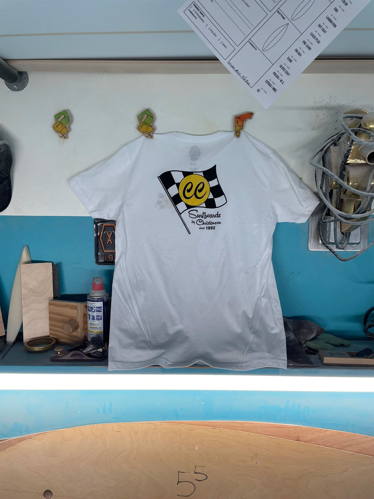 Christenson x Natas Kapas Flag T-Shirt